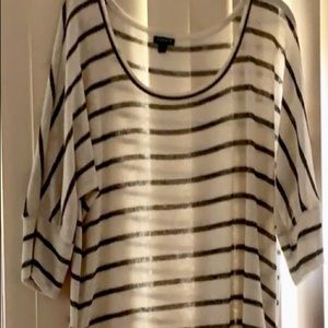 Torrid size 2 light weight see threw sweater